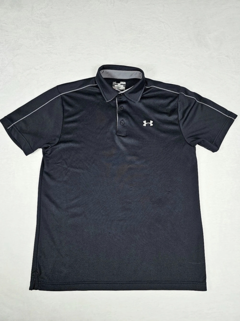 Under Armour HeatGear polo Men's Black Size Medium